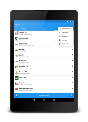 miRadio android App screenshot 3
